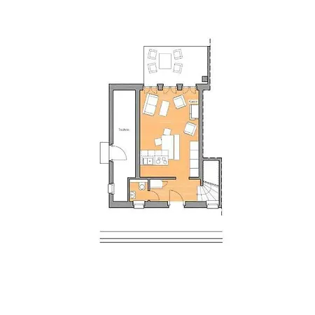 Haus Menuett - Kamin - Terrasse